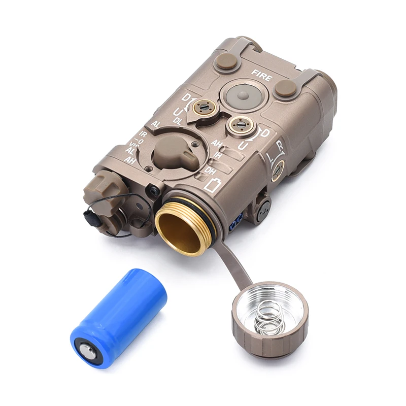 Luz táctica totalmente de Metal versión mejorada L3 NGAL alta potencia rojo verde azul láser IR puntero de visión Airsoft caza linterna - imagen 3