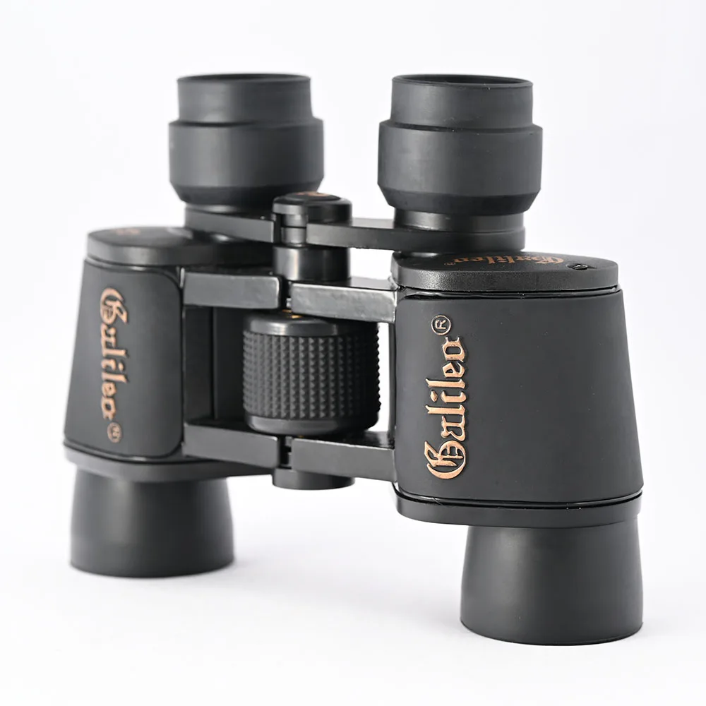 Binoculares de alta definición con lente transparente, telescopio ligero y portátil para viajes y aventuras al aire libre, 8x40 - imagen 4