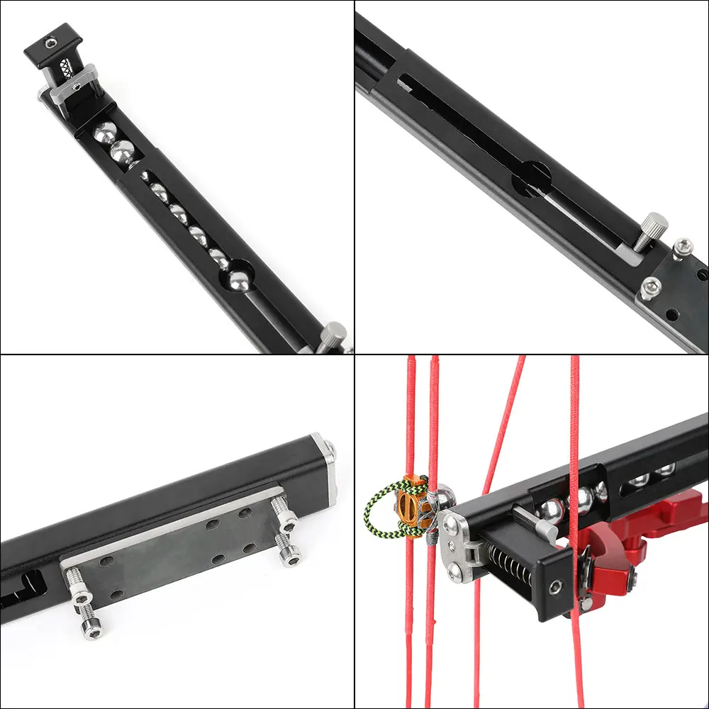 Arco compuesto de doble uso, herramienta de instalación de bolas de acero, ajuste de aluminio, lanzador de bolas de acero de 12-13mm, arco de caza, tiro con arco - imagen 2