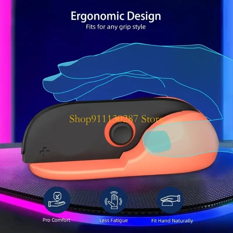 Soporte montaje para controlador juegos J1HC, para dispositivos juego NS 2, agarre ergonómico antideslizante, diseño