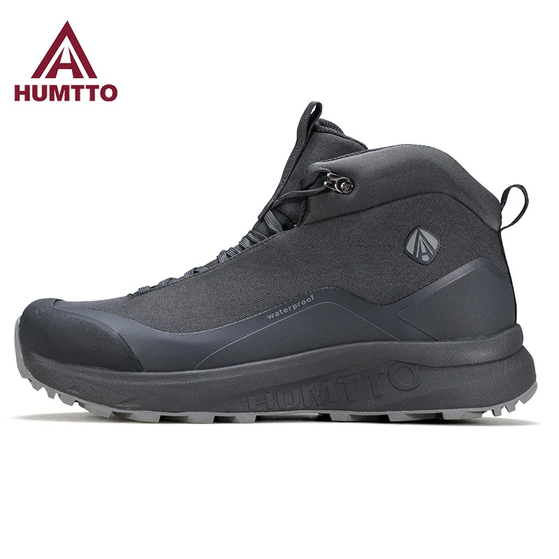 Zapatos de senderismo HUMTTO para hombre, zapatos de escalada para deportes al aire libre de invierno, zapatos de caza, zapatillas de Trekking cálidas para mujer, botas tácticas al tobillo