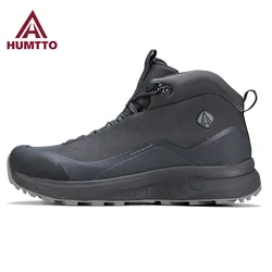 Zapatos de senderismo HUMTTO para hombre, zapatos de escalada para deportes al aire libre de invierno, zapatos de caza, zapatillas de Trekking cálidas para mujer, botas tácticas al tobillo