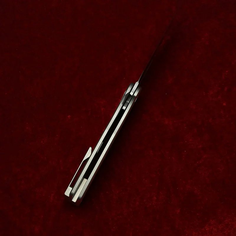 LEMIFSHE Cortex XL – Cuchillo táctico plegable flipper titanio 154CM - imagen 4