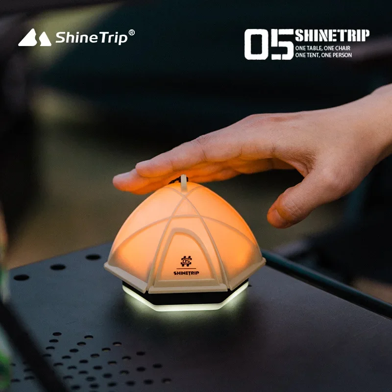 Shine Trip-luz para tienda de campaña al aire libre, serie 05, atenuación continua, lámpara de ambiente remoto para acampada, regalo creativo, luz táctil - imagen 4