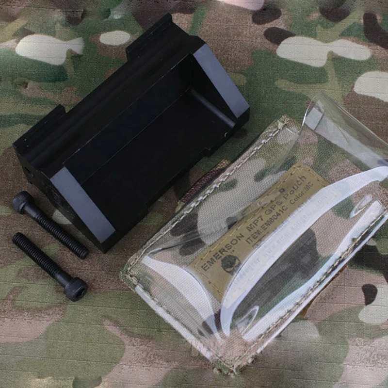 Emersongear-bolsa táctica MP7 GPS, bolsa de herramientas, Panel portador para Airsoft, caza, tiro, combate, Paintball al aire libre EM6041 - imagen 5