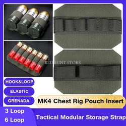 Bolsa táctica MOLLE elástica para chaleco y mochila