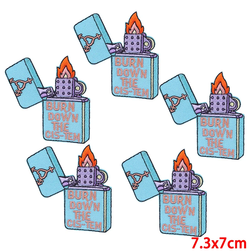 Parche bordado Punk Ghost termoadhesivo para planchar ropa y mochila - imagen 4