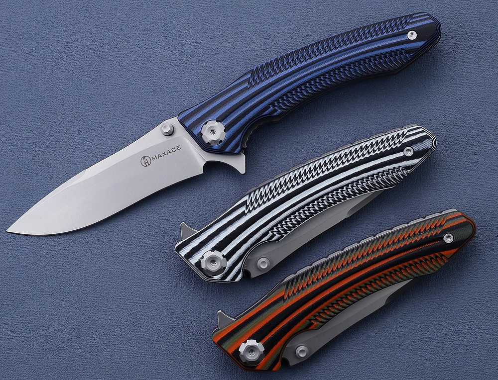 Diseño de cuchillo plegable para exteriores