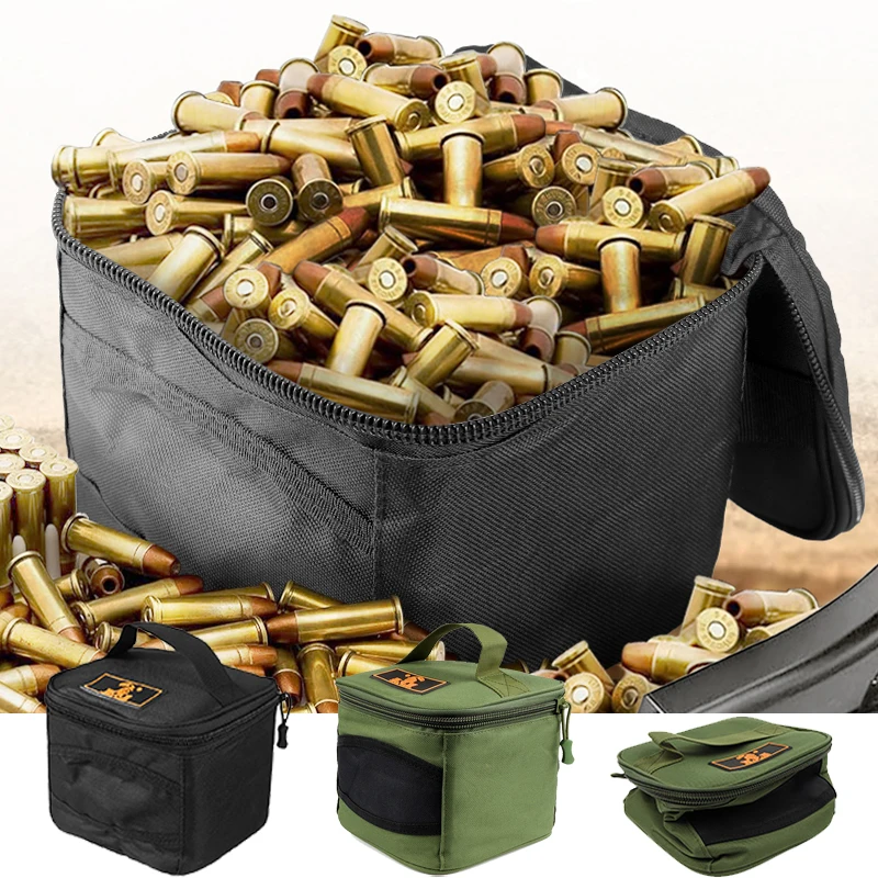 Bolsa de munición táctica, estuche para cartuchos de caza, bolsa para balas, paquete de almacenamiento de municiones portátil, bolso organizador EDC para deportes al aire libre