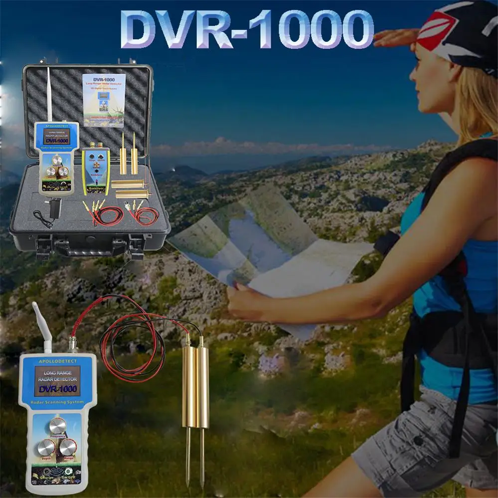 Detector de metales para joyería de oro, tesoro de exploración DVR1000 - imagen 4