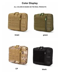Bolsa IFAK táctica MOLLE con soporte para torniquete y trauma