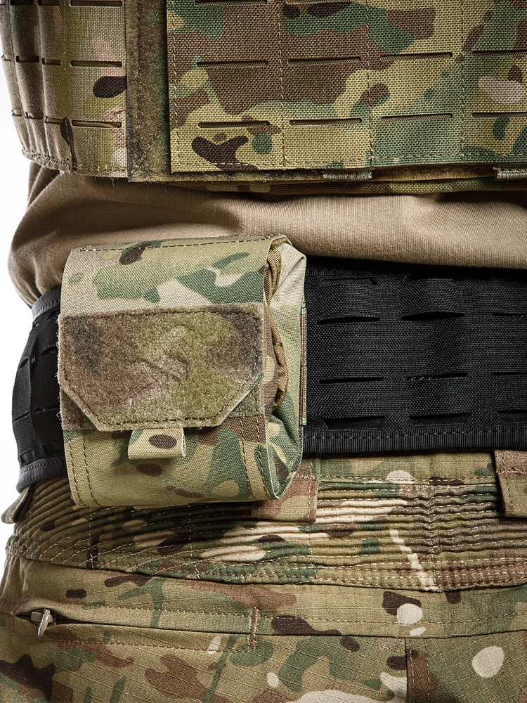 Bolsa de almacenamiento táctico varios, bolsa de colección rápida para revista MOLLE, bolsa de accesorios colgante de cintura plegable - imagen 5