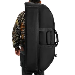 Estuche para arco compuesto de 95/100/115cm, bolsa de transporte acolchada para arco portátil, mochila de almacenamiento para tiro con arco, bolsillo suave para flecha para caza y tiro