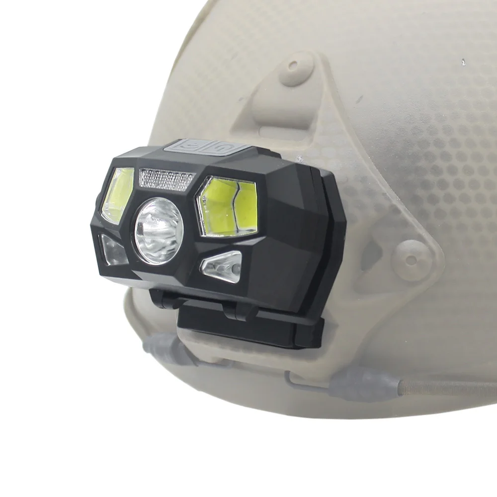 Luz táctica de carga USB para casco MICH, luz de señal para caza, Airsoft, pesca, Faro de rescate de supervivencia, novedad - imagen 4