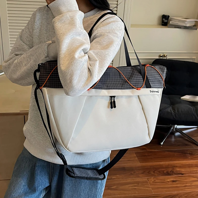 Bolsa de Yoga para gimnasio para mujer, bolso grande de viaje, equipaje de fin de semana, bolsos de hombro, bolso de mano seco y húmedo para ocio, viaje al aire libre, bolso de mano - imagen 5