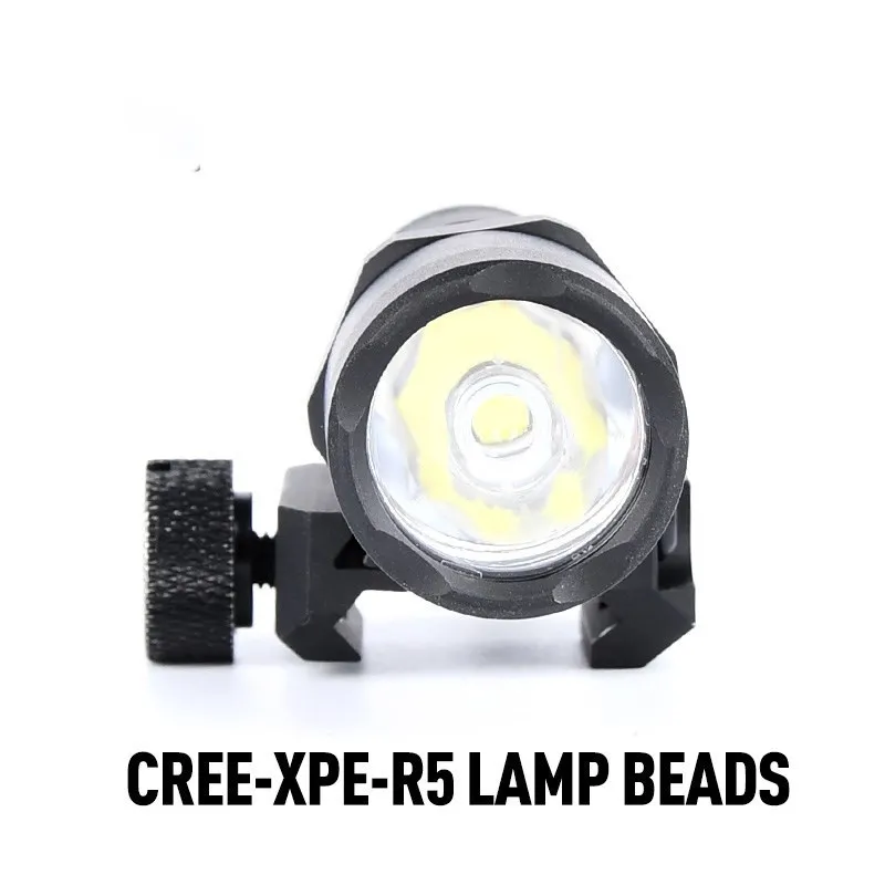 WADSN-Juego de luces de explorador M300B, linterna táctica M300b de 510 lúmenes, Mini interruptor de luz para arma de caza, compatible con riel Mlok Keymod de 20MM - imagen 5