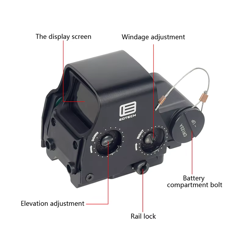 Soporte elevador Eotech 558 – Adaptador cola de milano a Picatinny - imagen 3