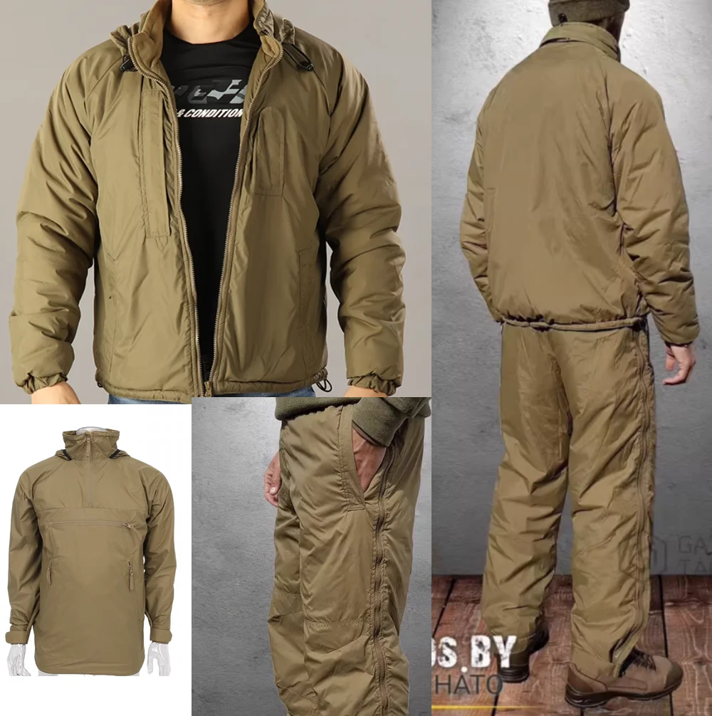 Chaqueta de algodón británica PCS Chaqueta cálida P Cortavientos de algodón Pantalones fríos impermeables/amente con cremallera Pantalones de esquí