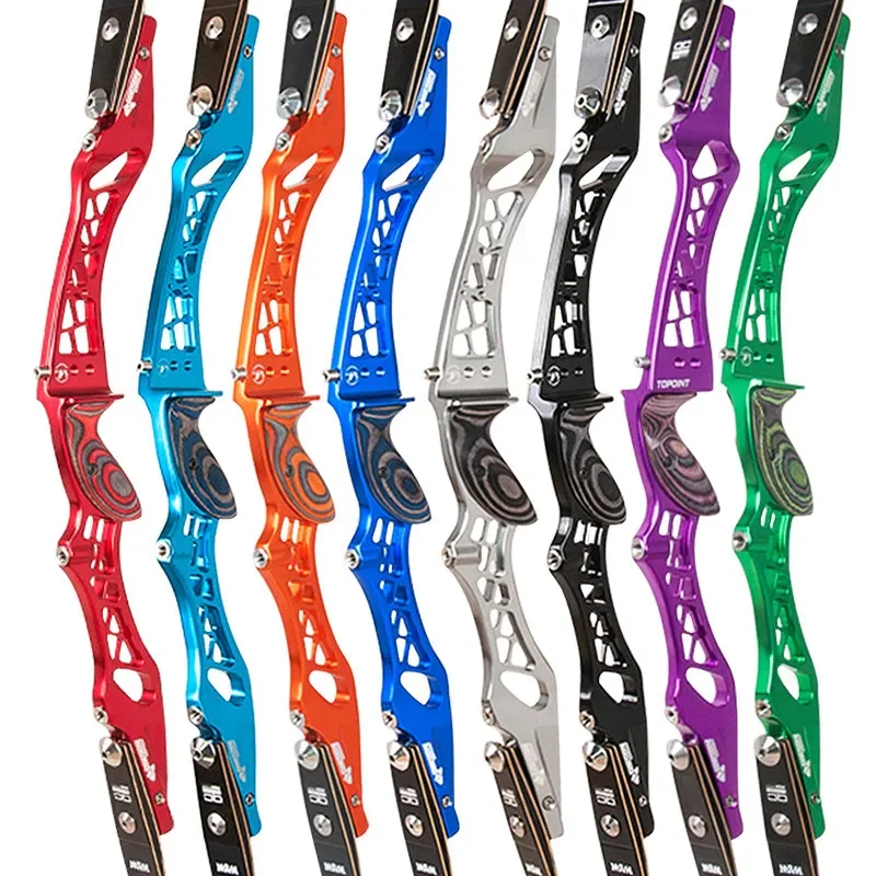 Arco de Tiro con Arco recurvo ILF, mango elevador, mano izquierda/derecha, accesorios de tiro, práctica de caza, 25" - imagen 2