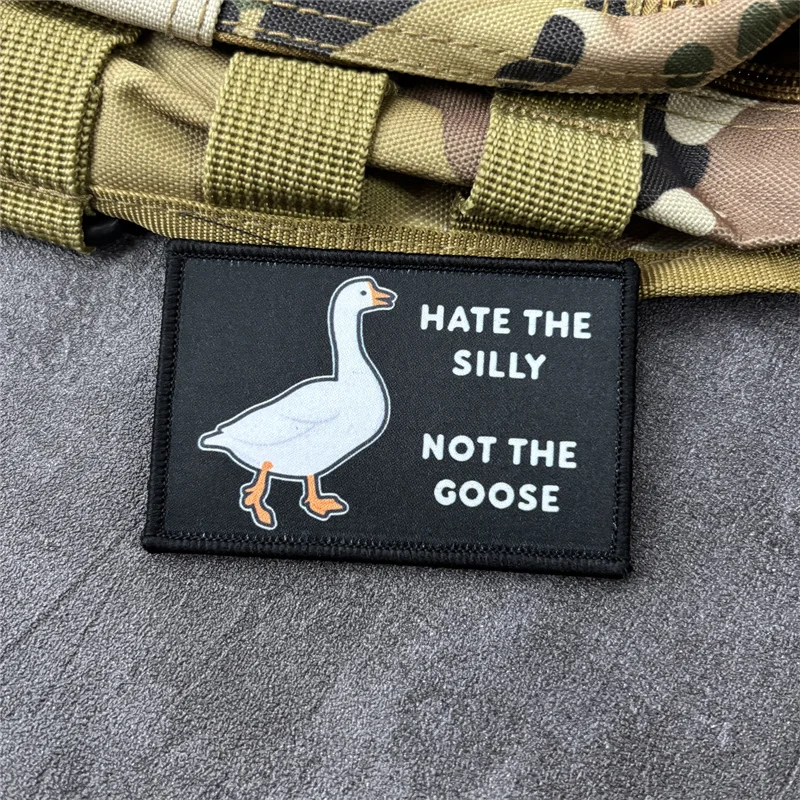 Parche táctico impreso lema militar con velcro para mochila outdoor - imagen 5