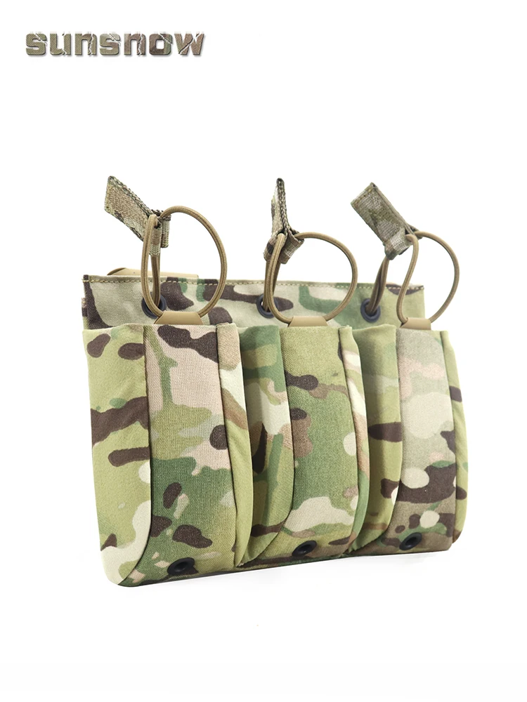 Bolsa triple para revistas, chaleco, 5,56, 5,56 5,56 - imagen 2