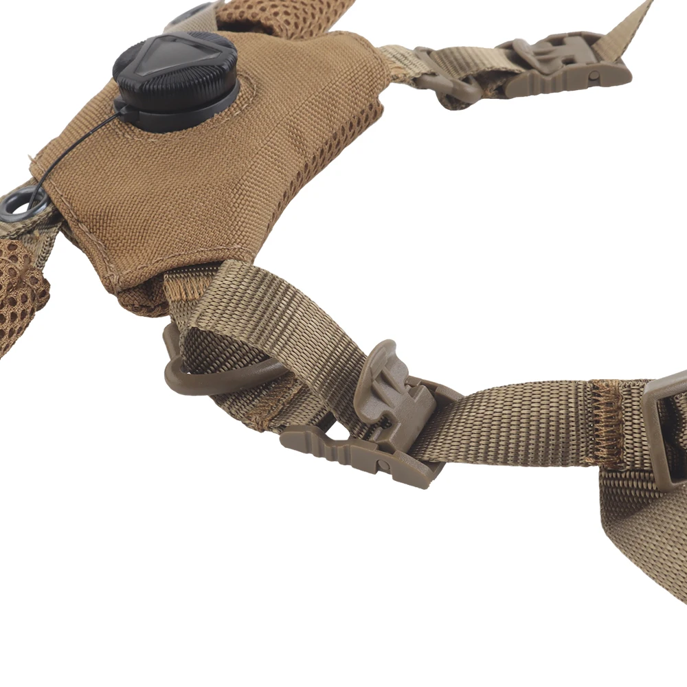 Nuevos accesorios para casco táctico al aire libre, sistema colgante para casco táctico, cordón de suspensión, correa para la barbilla para equipo Wendy FAST MICH - imagen 4