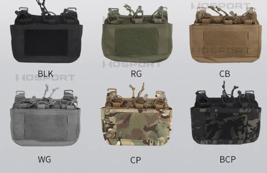 Chaleco para deportes al aire libre DOPE pecho táctico combinación multifuncional bolsa dividida - imagen 4