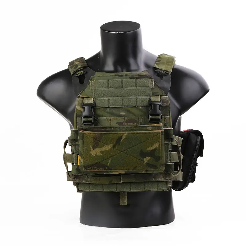 Emersongear táctico para chasis de lucha estilo SS MK4 5,56, bolsa Triple para revistas, Panel de aparejo de pecho, bolsa Mag de nailon EM9572 - imagen 2