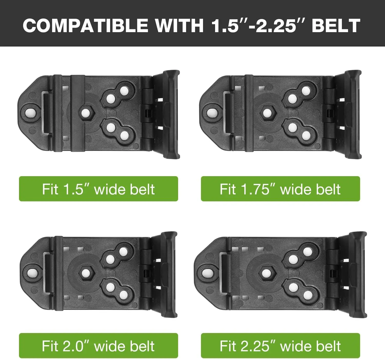 Para CZ 75B, funda derecha OB, no para otras series CZ, funda de transporte abierta para cinturilla exterior con cinturón, liberación de dedo índice - imagen 2