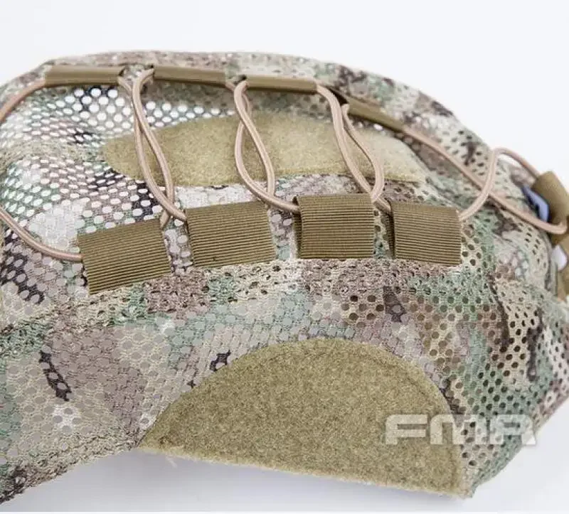 Cubierta táctica para casco FMA, tela de malla para casco de corte alto rápido/casco de serie balística TB1310 - imagen 2
