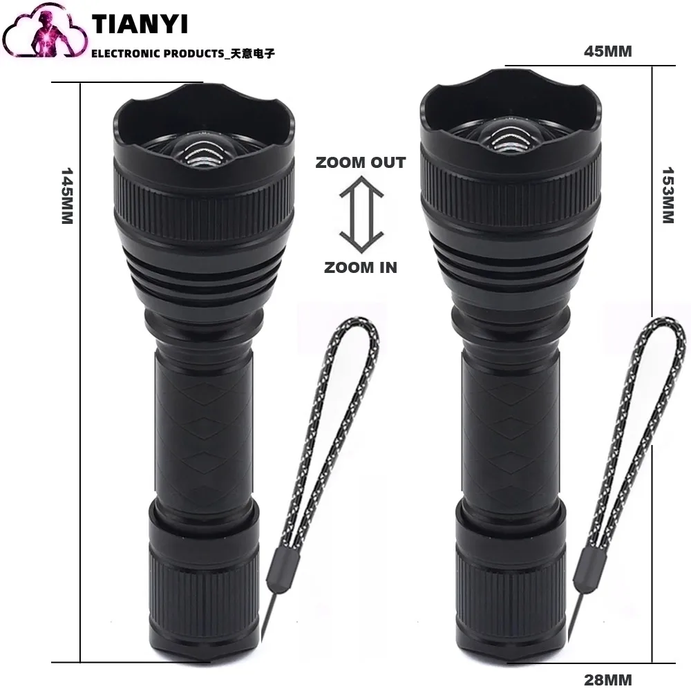 Cámara de vigilancia de 940nm, equipo de visión nocturna DIY, luz de relleno, linterna infrarroja ajustable para exteriores de 850nm - imagen 2