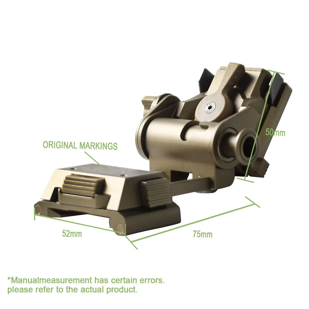 SOTAC L4 G24 L4G24 NVG soporte de montaje para PVS15 PVS18 gafas de visión nocturna casco montaje Base adaptador Accesorios - imagen 5