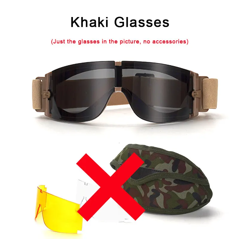 KHAKI ONLY 1 GLASSES