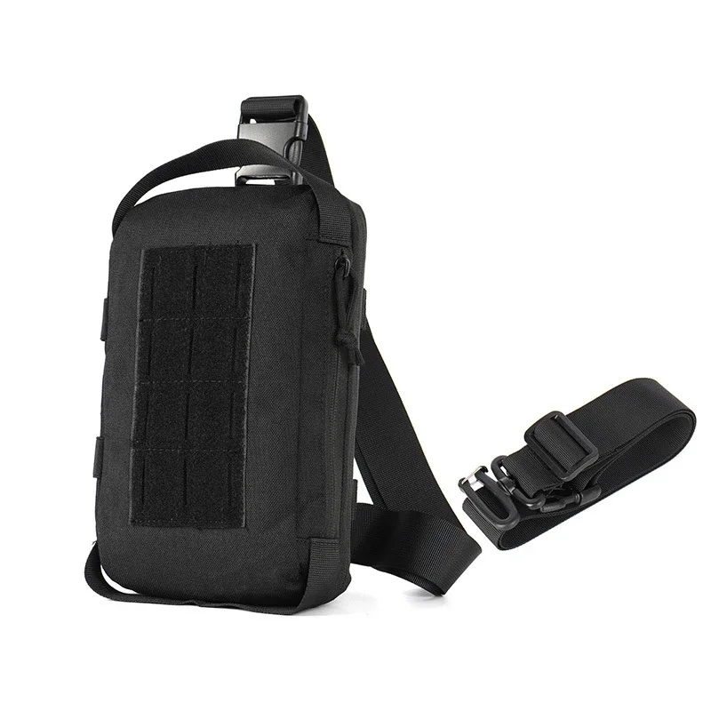 Riñonera Multi de caza para hombre, bolsos de hombro tácticos Molle, senderismo, deportes al aire libre, paquete de pecho, bolsa de almacenamiento de accesorios - imagen 5