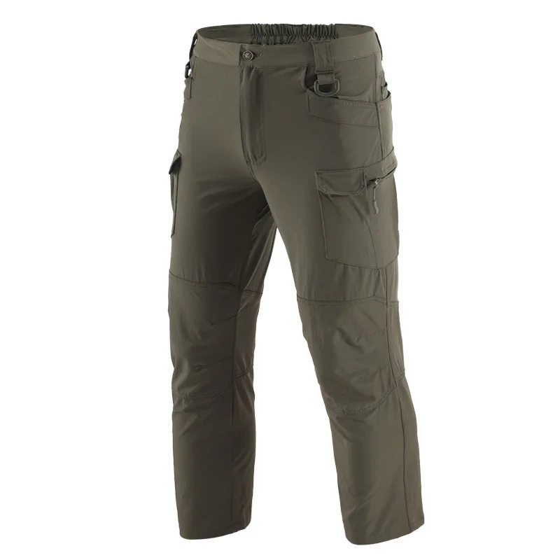 Pantalones deportivos de escalada informales de secado rápido, ligeros, súper finos, de verano, para hombres, pantalones largos rectos diarios - imagen 4