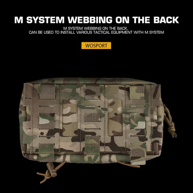Wosport-bolsa táctica de caza Compatible con MOLLE GP, accesorios de caza al aire libre, accesorio de riñonera multifuncional duradero - imagen 5