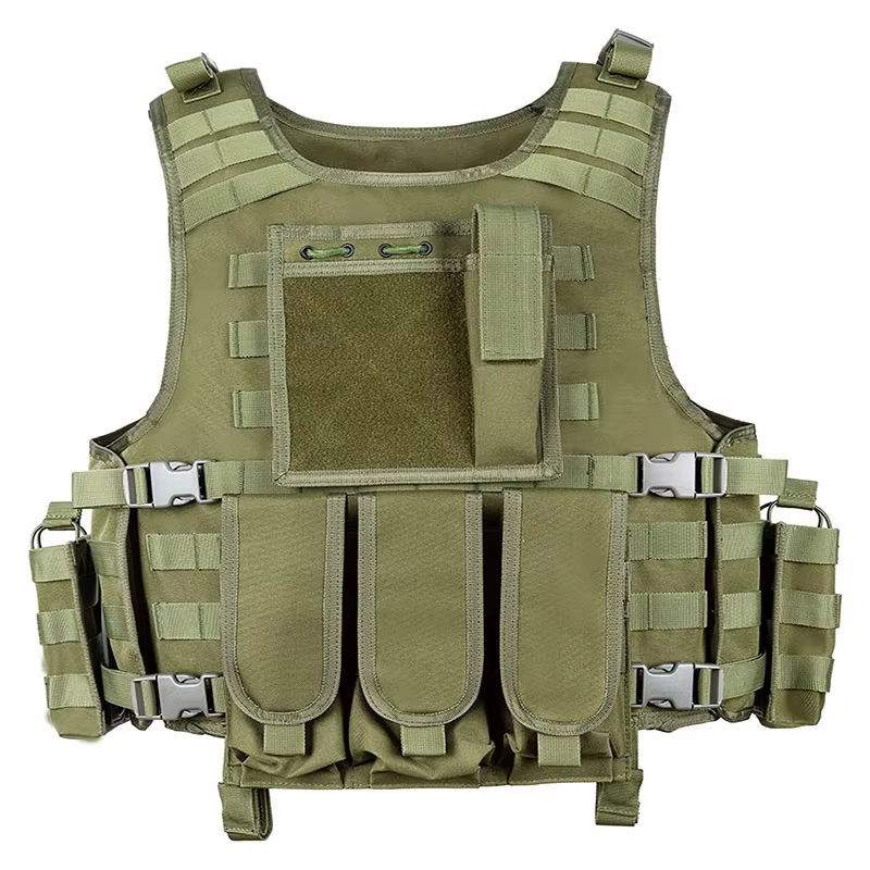 Chaleco táctico MOLLE portacargadores para airsoft y caza - imagen 2