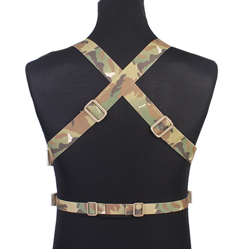 Emersongear, plataforma de pecho táctica Simple y ligera para chaleco táctico con múltiples bolsillos, entrenamiento, caza, combate, nailon, 11,11 ventas - imagen 3