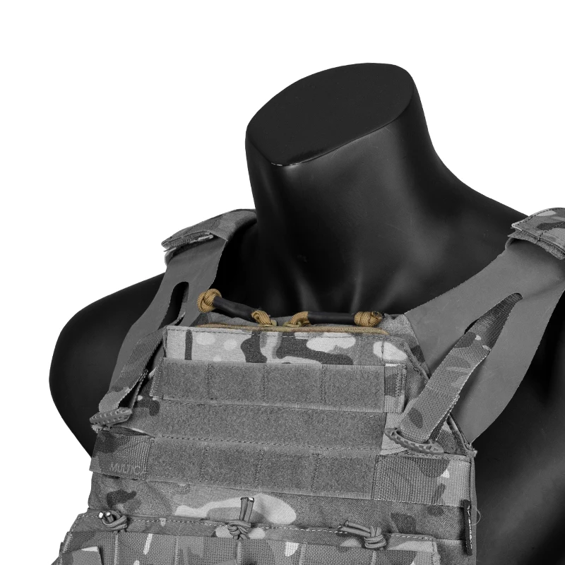 Chaleco táctico al aire libre, bolsa de inserción con doble cremallera, bolsillo de almacenamiento, cubierta con cremallera para chaleco JPC2.0 CPC AVS 3943 - imagen 5