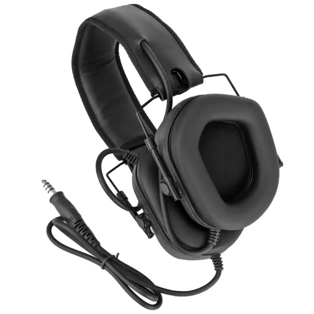 Auriculares tácticos de comunicación por Radio, auriculares PTT, Chip de quinta generación, reducción de ruido Modular con micrófono - imagen 5