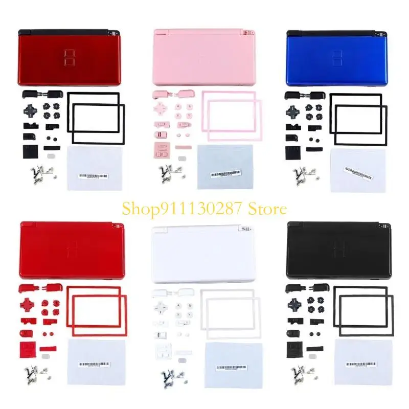 Cubierta protección consola juego J1HC para parte reparación DSLIT Part Case carcasa completa con - imagen 5