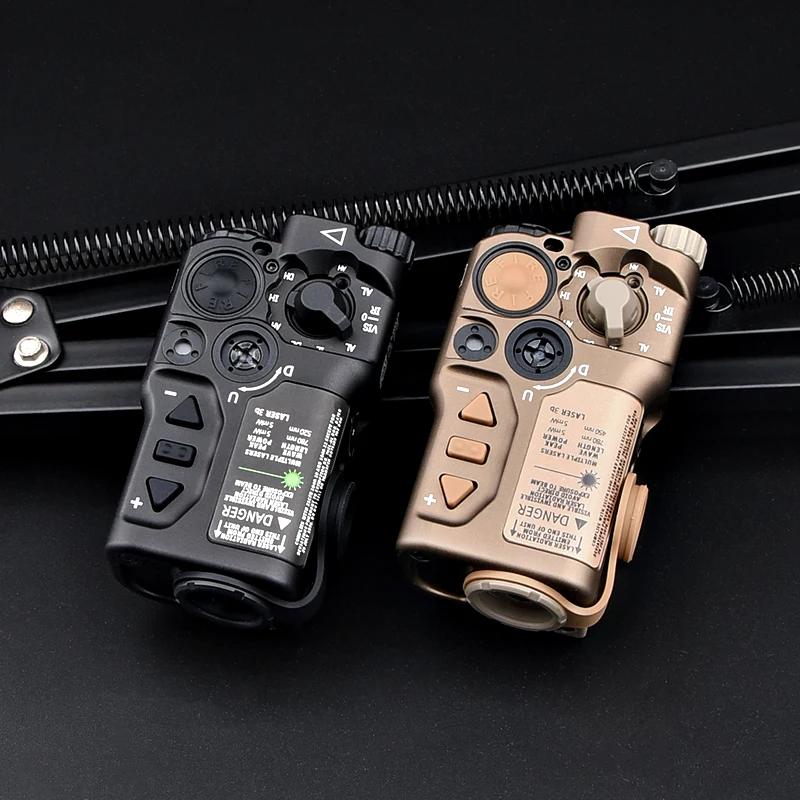 Láser estroboscópico de ajuste cero para riel Picatinny, indicador de caza de 20mm, versión IR, RAID-X totalmente de Metal, punto rojo, puntero verde y azul - imagen 2