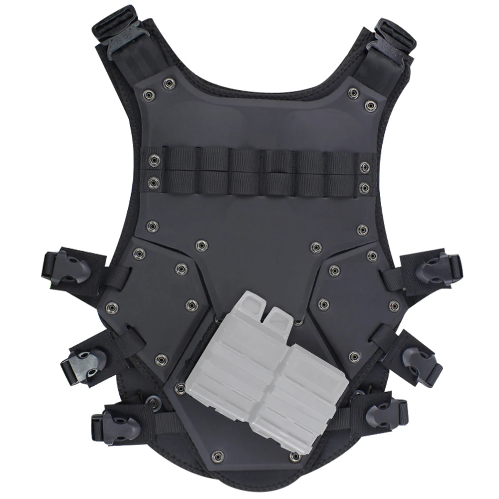 Chaleco táctico TF3, armadura corporal Airsoft, chaleco de caza MOLLE, portador de placa, armaduras protectoras multiusos para ciclismo y motocicleta al aire libre - imagen 4