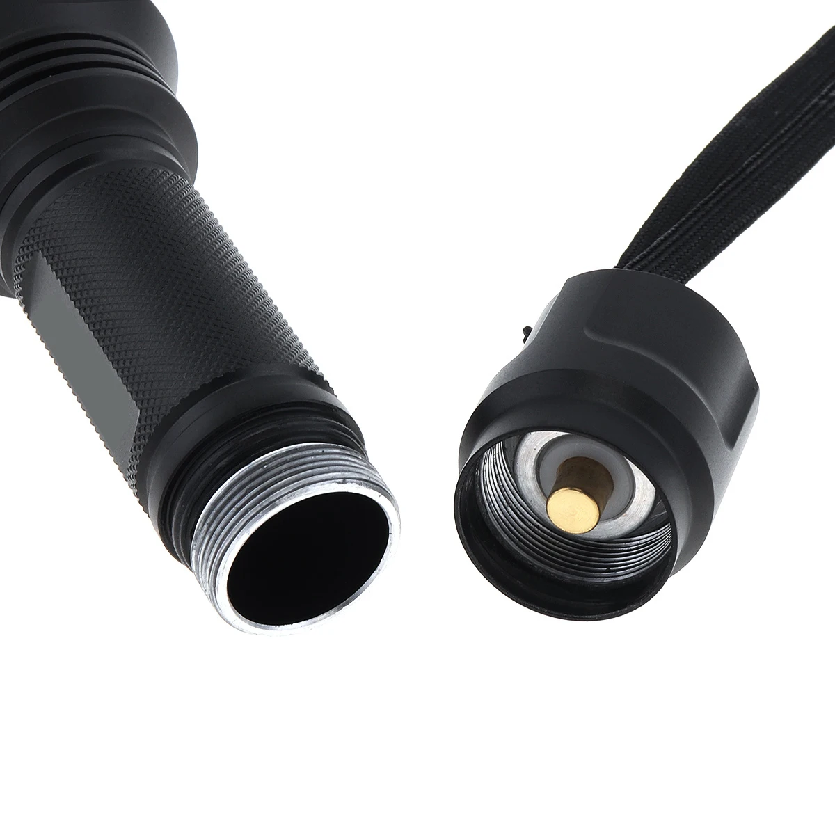 XPE-linterna táctica LED para caza, luz de Flash brillante impermeable con luz verde para caza/pesca al aire libre - imagen 5