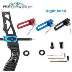 Marco de tiro con arco, soporte de flecha, aleación de aluminio profesional, mano derecha, fuerza ajustable, accesorios de tiro y caza al aire libre