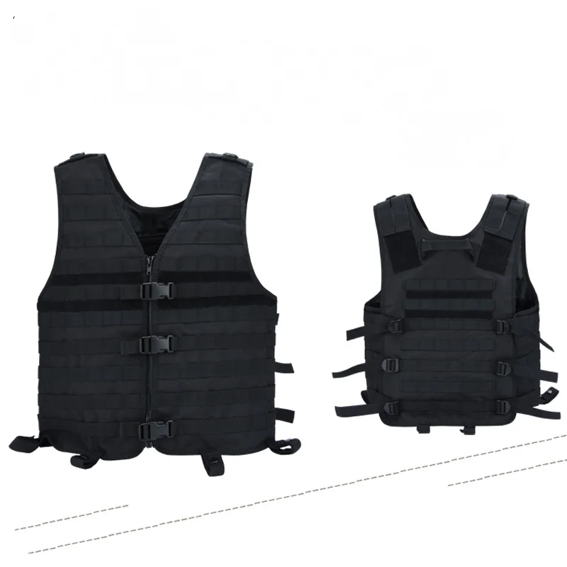 Chaleco táctico multifuncional para exteriores, chaleco táctico de campo desmontable rápido, suministros de Cs en vivo, equipo táctico deportivo
