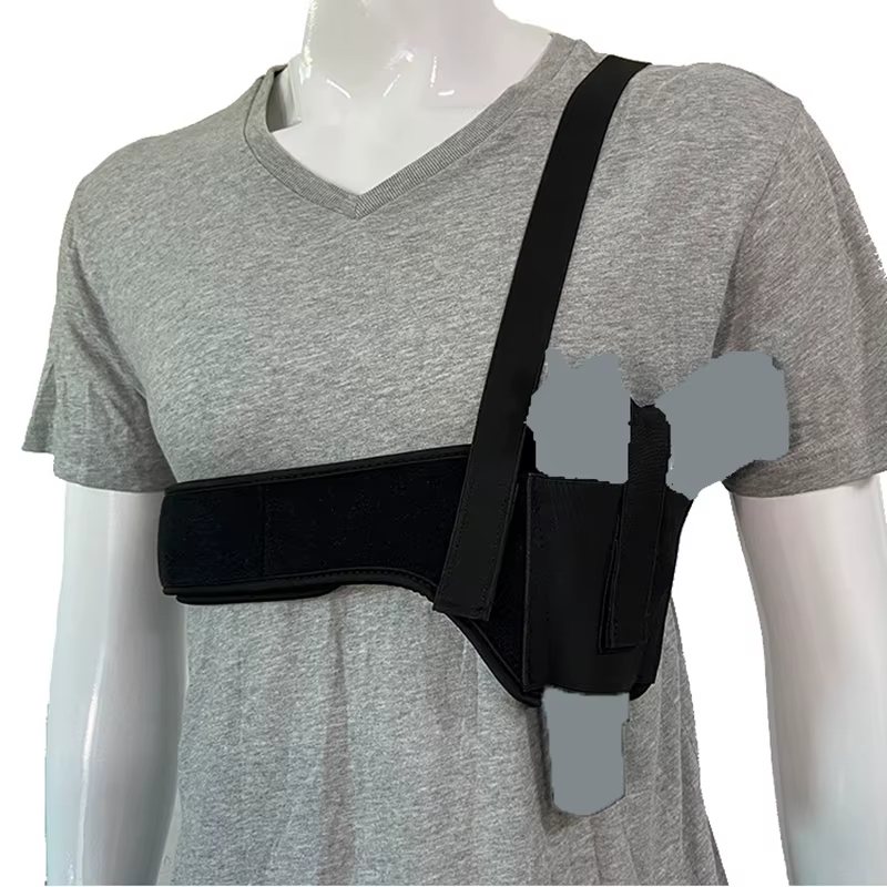 Funda neopreno pistola oculta cintura hombro derecha izquierda - imagen 3