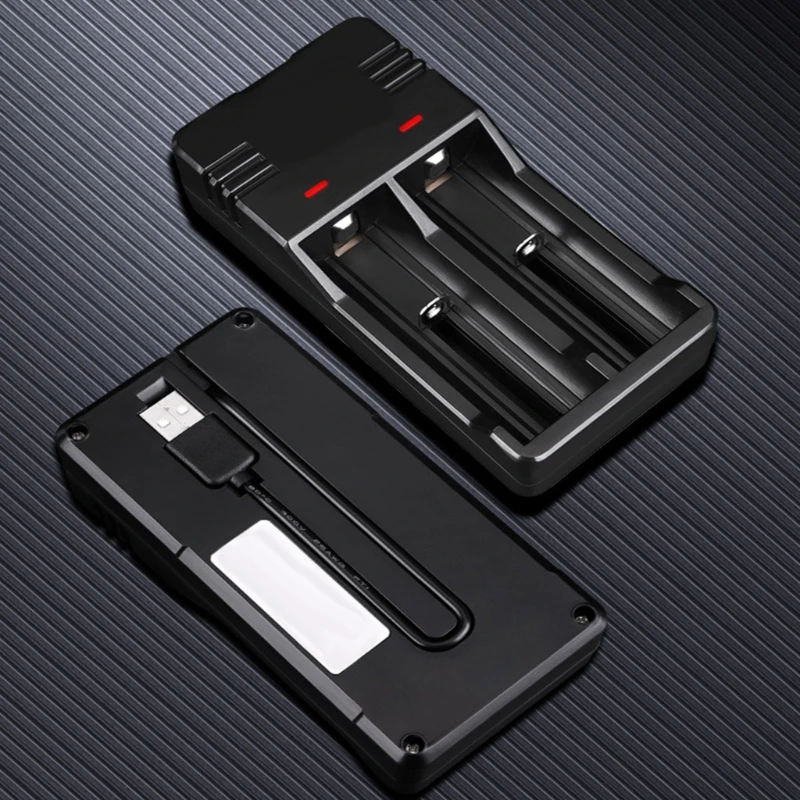 Dock carga cargador batería 18650 liviano para 26650 batería recargable K1KF - imagen 2