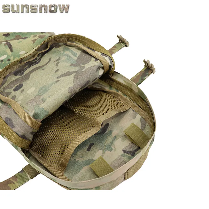 Chaleco para deportes al aire libre con bolsa MOLLE Paquete de bolsa de agua de expansión Modular MBSS multiusos - imagen 4