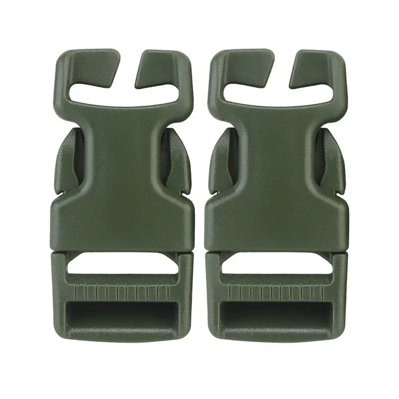 Hebilla de liberación lateral rápida, correa de plástico resistente, Clip de hebilla, cierre a presión, hebilla de mochila, reemplazo para chaleco de mochila de 2,5 cm - imagen 4